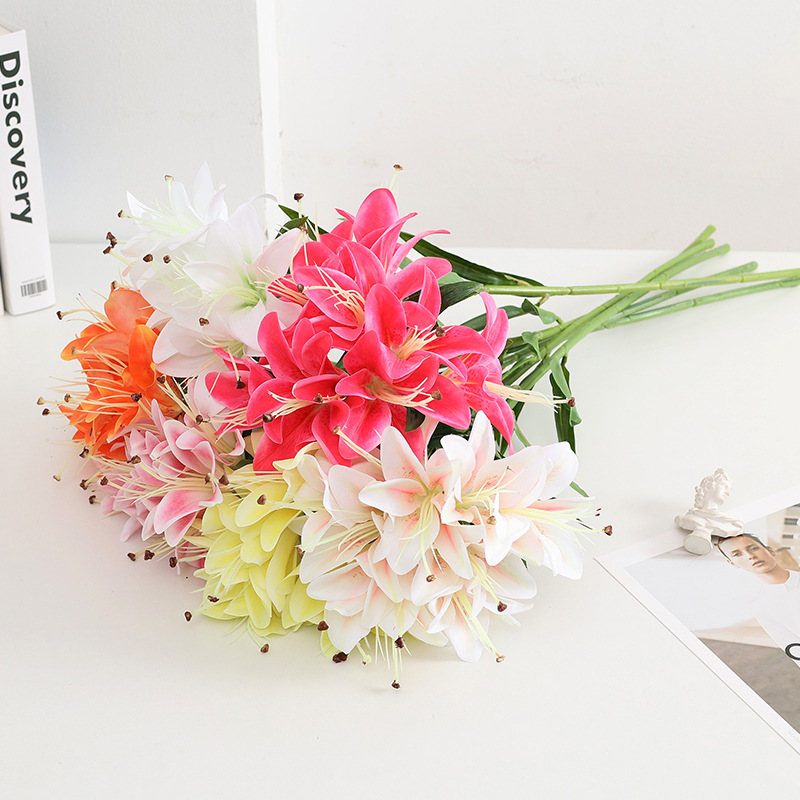 Lubei simulated Shandan lily