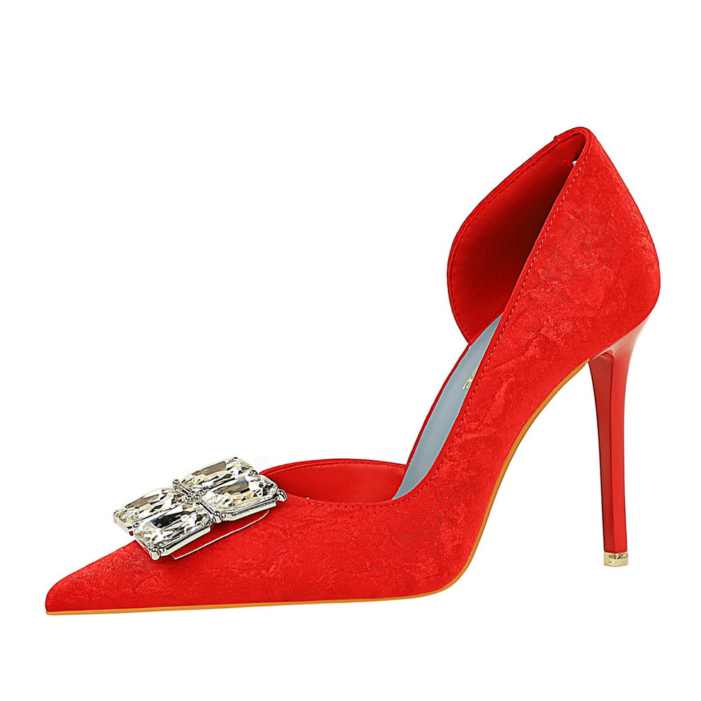 Women's Stiletto Heel Pumps Pointed Toe High-heeled Court Shoes_voghion.com
