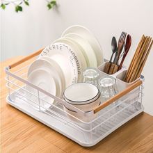 廚房碗碟置物架收納架水槽瀝水碗架台面裝碗筷碗櫃碗筷瀝水收納盒