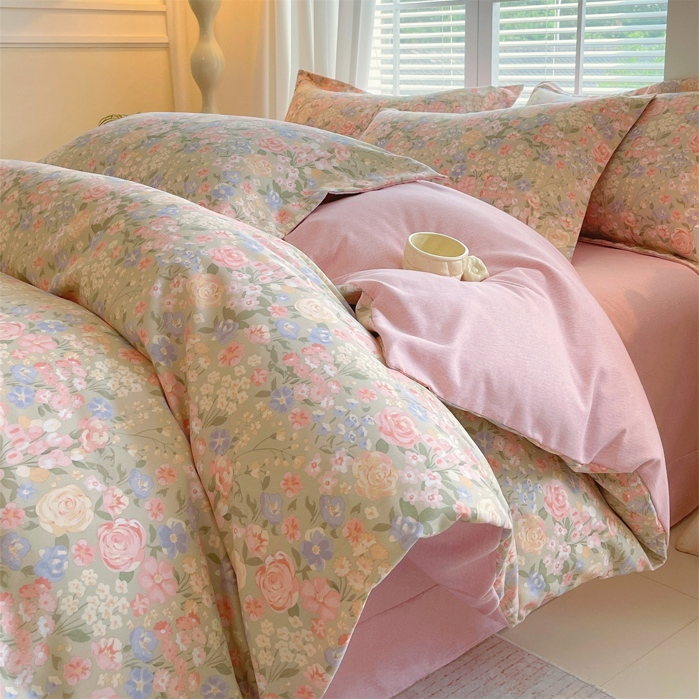 Xinjiang Long-Staple Cotton A-Grade Maternal and Infant Grade Brushed Thickened Four-Piece Set Pure Cotton Single-Piece Duvet Cover Bed Sheet Fitted Sheet Quilt Cover