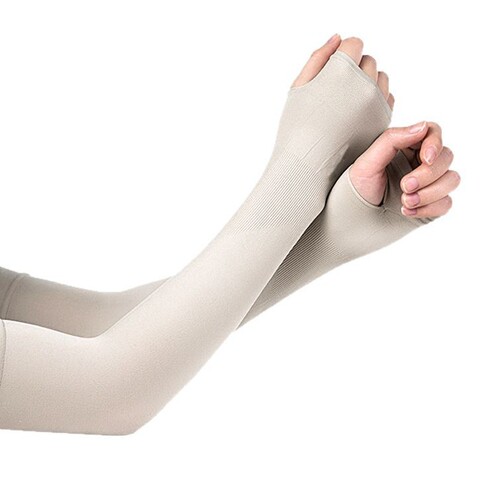 Fragrance Ice Sleeve Sunscreen for Women Summer Sun Protection Gloves UV Protection Arm Guards Thin Ice Silk Sleeve Covers Driving Arm Socks Anti-Slip