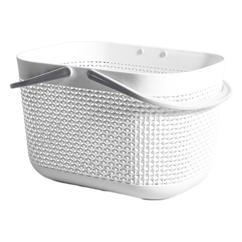 Cesta de baño de estilo japonés canasta de baño Portátil Baño canasta de almacenamiento de plástico canasta de baño canasta de almacenamiento de baño