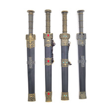6603四兽剑镇宅短剑小剑迷你玄武剑景区工艺品摆件冷兵器未开刃