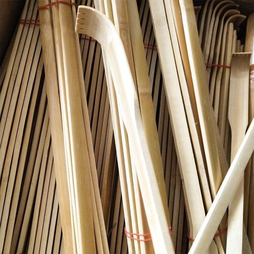 Bamboo itch scratcher does not ask for scratching rake back scratcher manufacturer direct supply scratcher rake straight pole scratcher old manle