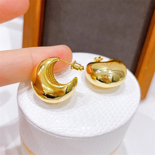 Casual Round Copper Plating Open Ring 1 Piece