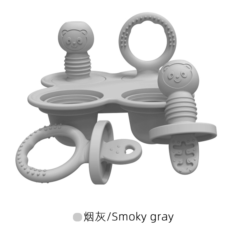 Molde de helado para la alimentación del bebé Molde de gel de sílice para bebés