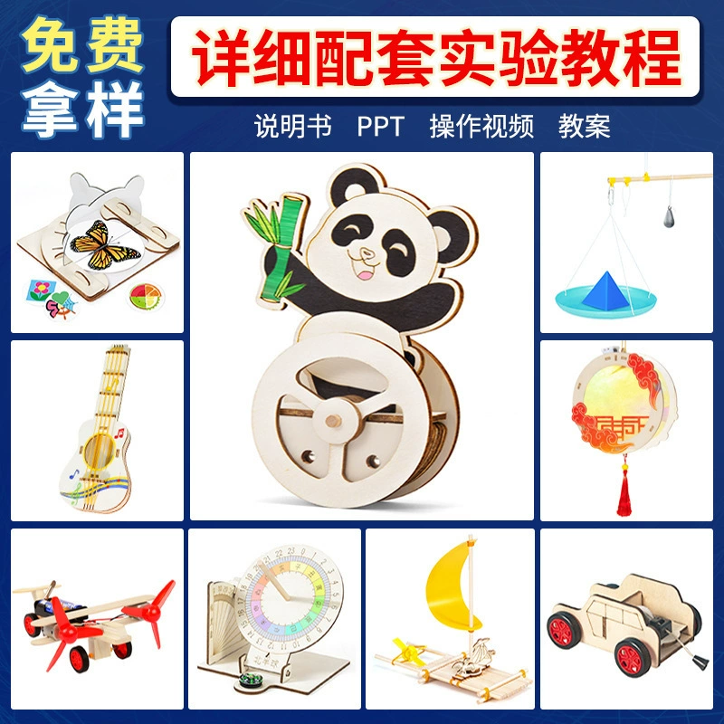 Materials set for experiments for kindergarten, DIY, science, generating electricity, mini experiment, Birthday gift