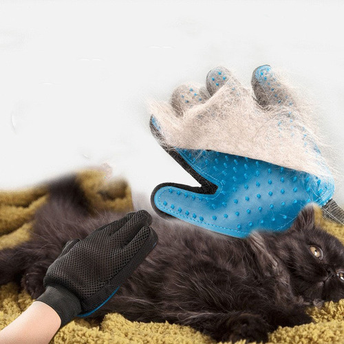 Cat gloves, pet hair removal comb, cat and dog floating hair cleaner, five-finger single cleaning, wholesale cat supplies