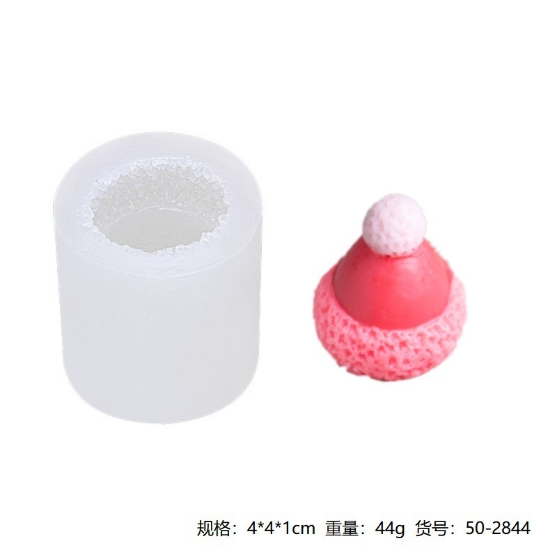 DIY クリスマス クリスマス帽子 フォンダン シリコン型 雪だるま クリスマスツリー アロマキャンドル ムースケーキデコレーション|undefined