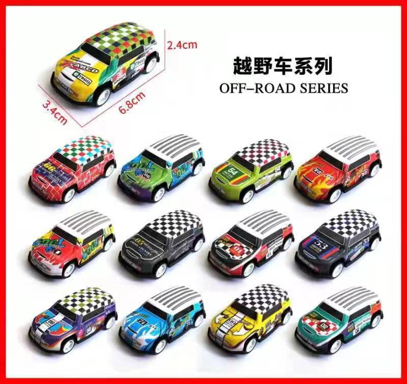 Coches de aleación mini coches de juguetes para niños al por mayor puestos de carga de azúcar modelo de automóvil de simulación