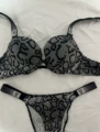 Grey Snakeskin Set