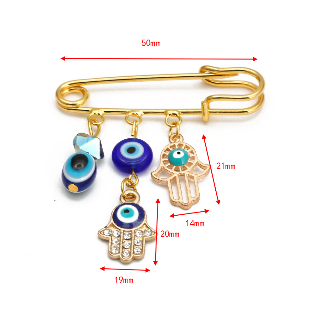 Simple Style Eye Alloy Plating Women's Brooches display picture 37