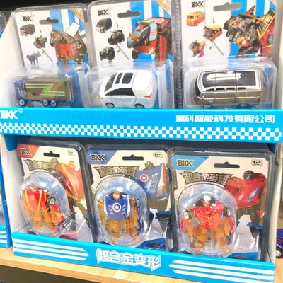 跨境热卖套装变形恐龙城市机器人合金12款炫酷可汽车模型男孩玩具|ms