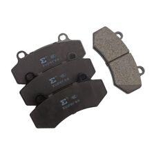 库铂仕制动改装刹车片型号LT130-1 钢背5.0 摩擦面44 总厚度15.5