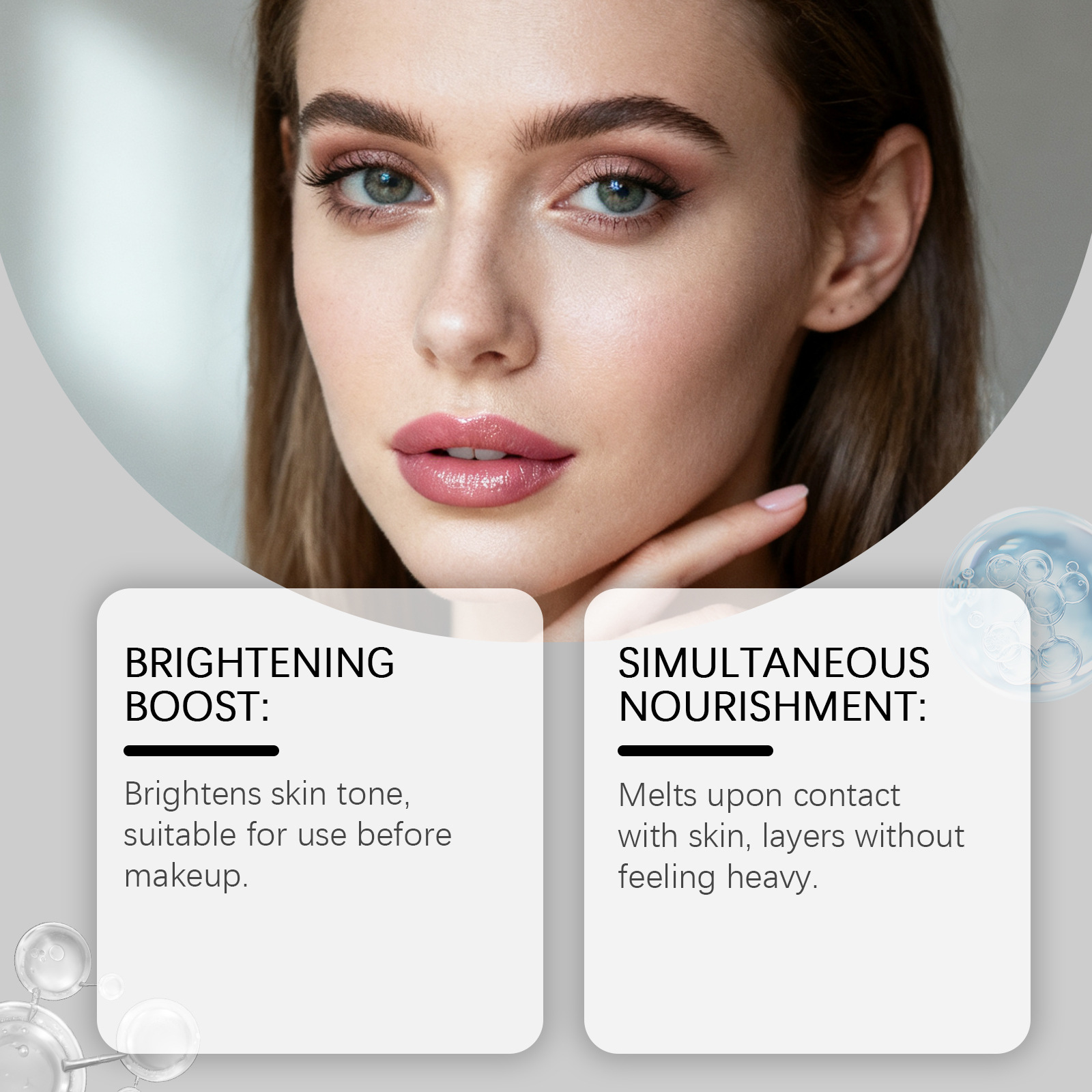 EELHOE Vitamin Essence Liquid Hydrating Nourishing Brightening Facial Skin Moisturizing Elasticity Skin Care Serum