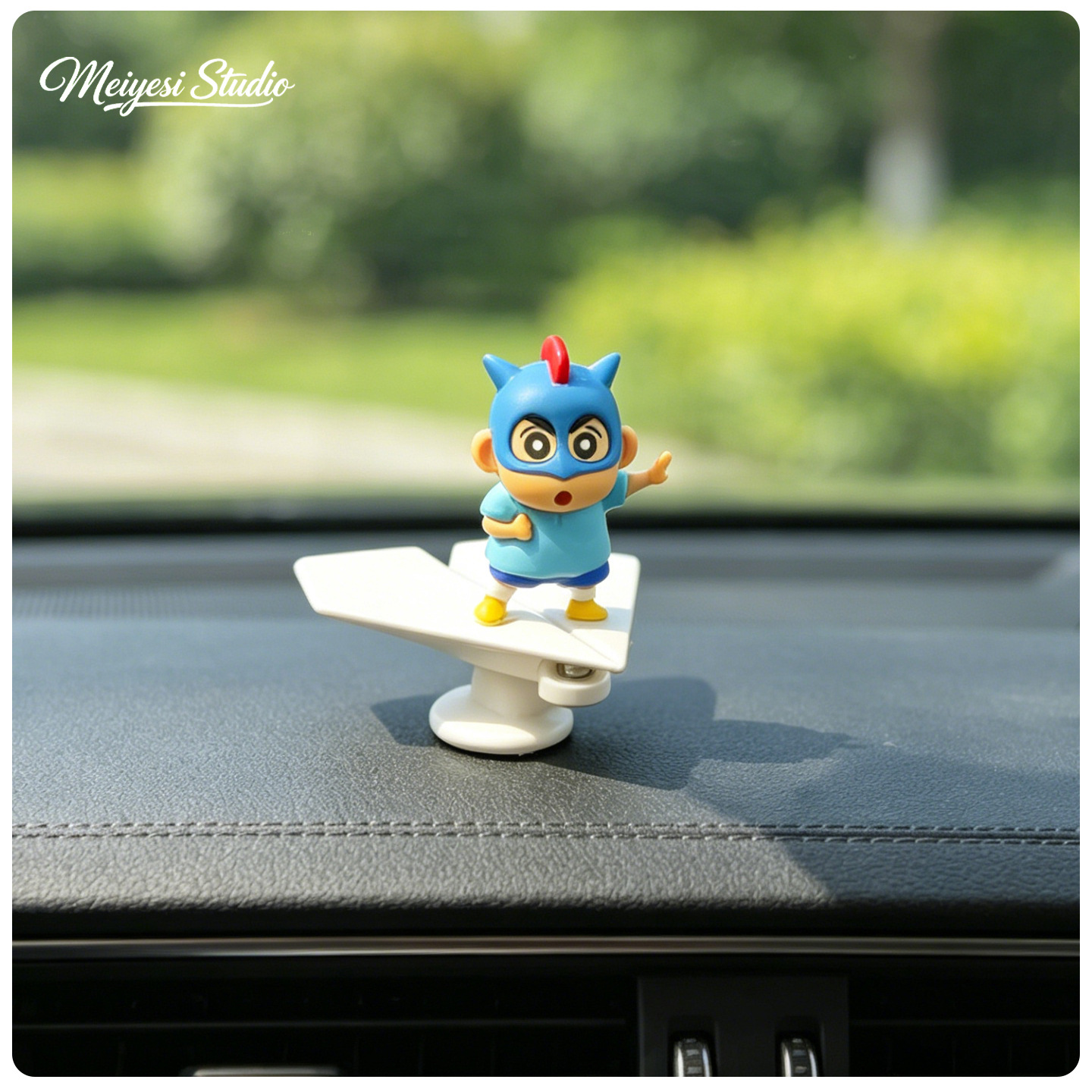 Crayón nuevo avión giratorio 2026 nuevo automóvil adorable joyería de dibujos animados decoración de curación descompresión