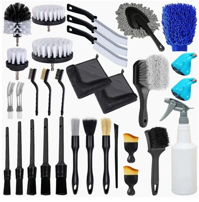 Car cleaning tools — and Air Vents Electric Brush - 32-piece-set