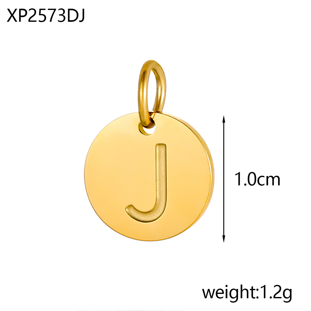 2g Weight Pendant Jewelry Making Type DIY Ornament Accessories Classification 1 Piece, 1 Set Quantity 304 Stainless Steel Material Letter Pattern All Seasons Season Plating Design Basic, Simple Style, Classic Style Style 1 Piece 1 Set 304 Stainless Steel Letter Pendant DIY Ornament Accessories 5