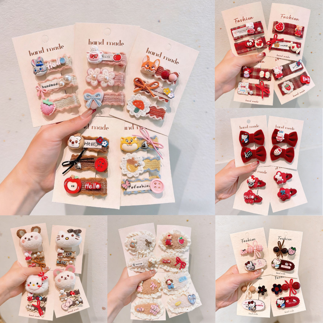 2026 New Style Hair Clips For Girls, High-quality Sweet Cartoon...