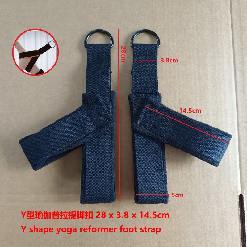 YF0007-Y shape foot strap黑环涤棉