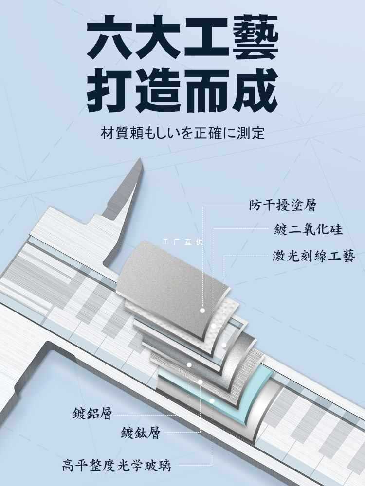✅日本量具0-150mm电子数显卡尺游标卡尺数字测量高精度不锈
