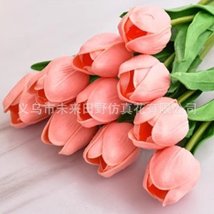 Polyurethane realistic flower arrangements for living room, artificial flowers