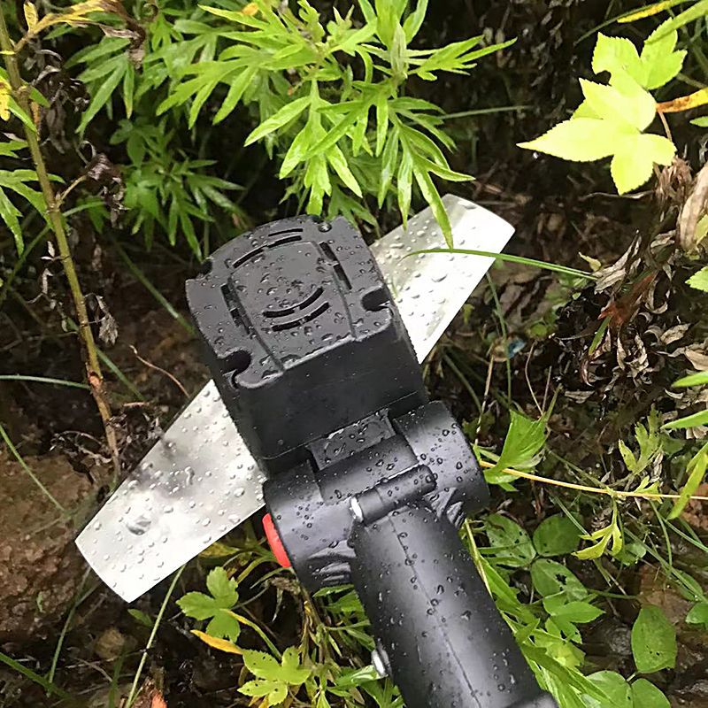 accesorios de jardín cortadora de césped cuchilla de acero de manganeso diamante engrosado cuchilla especial para cortadora de césped eléctrica de litio sin escobillas