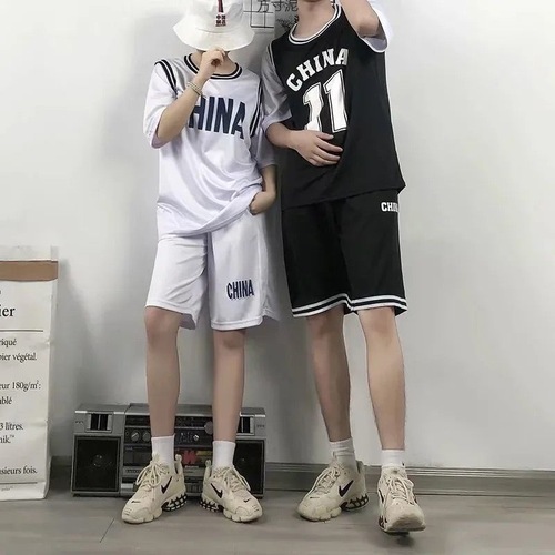 Running training suit sportswear summer two-piece Owen men's and women's basketball suit set class uniform fashion factory one-piece wholesale