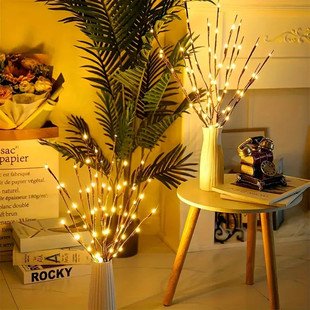 Led Colored Lights Flashing Branch Lights Battery Room Decoration Lights Holiday Lights Branch Lights Vase Decoration Tree Lights