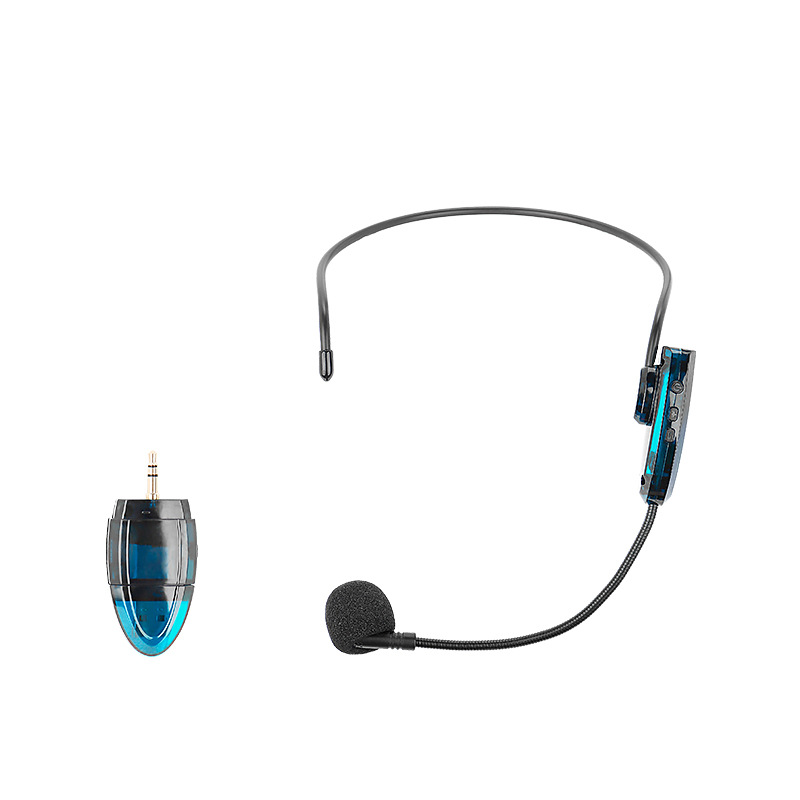 无线头戴麦克风 U段数字高保真 会议舞台教学可充电话筒跨境专供