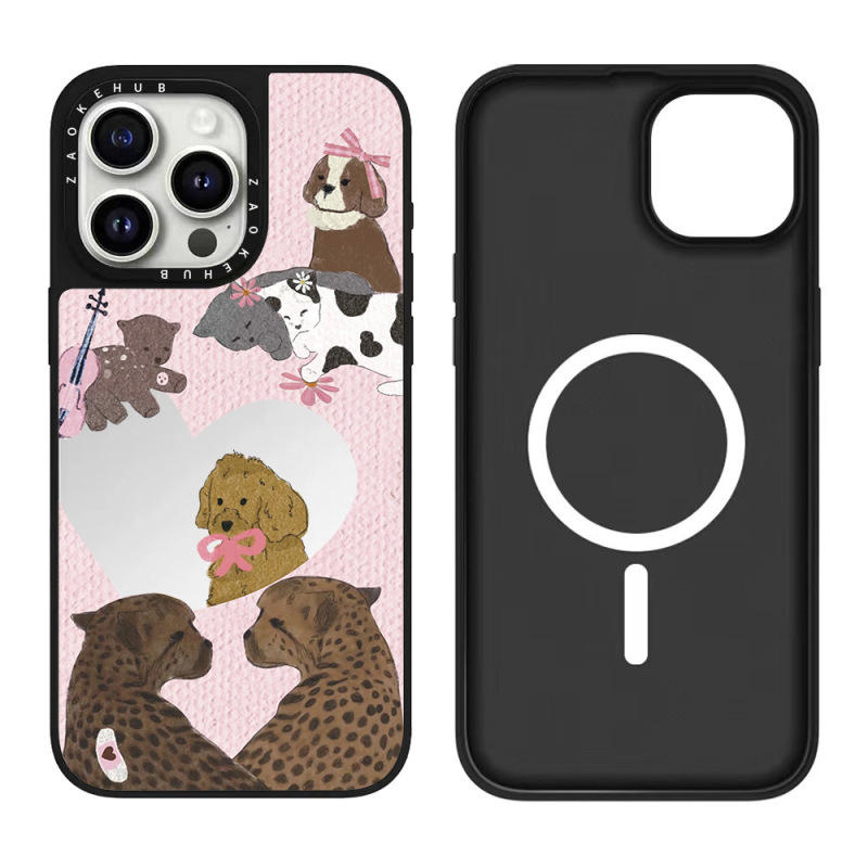 CASEスイートハートトレインroria携帯電話ケース iPhone16ProMax対応 Apple15カップル携帯電話ケース17|undefined
