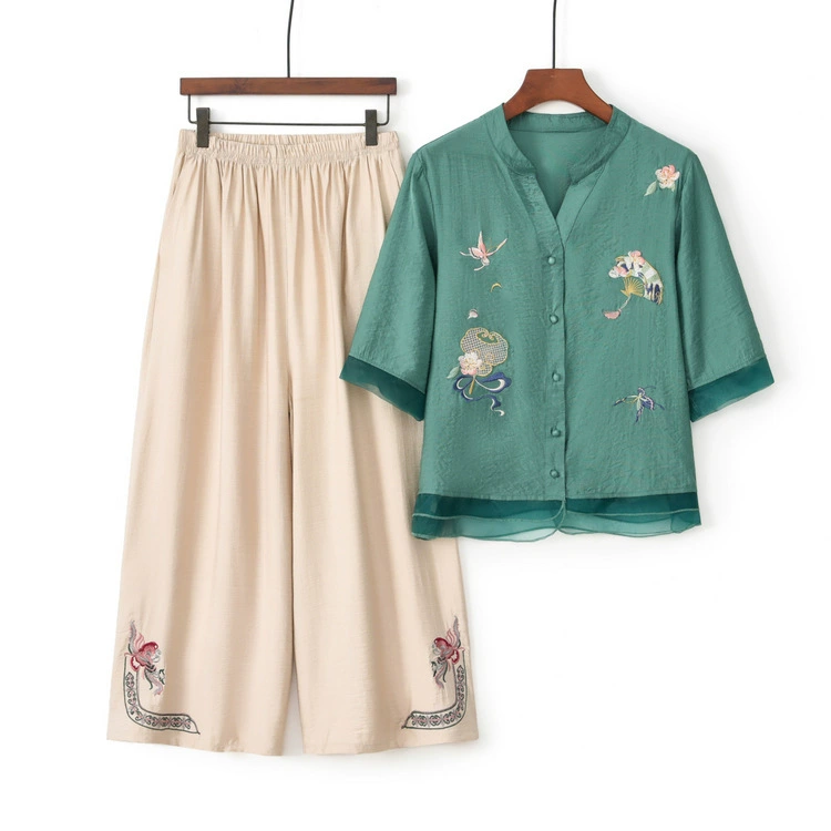 Новая китайская рубашка с пуговицами