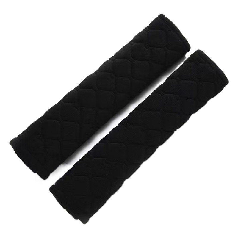 Ready-Made Practical Car Plush Soft and Comfortable Processable Seat Belt Shoulder Pads Car Protective Cover Safety Belt