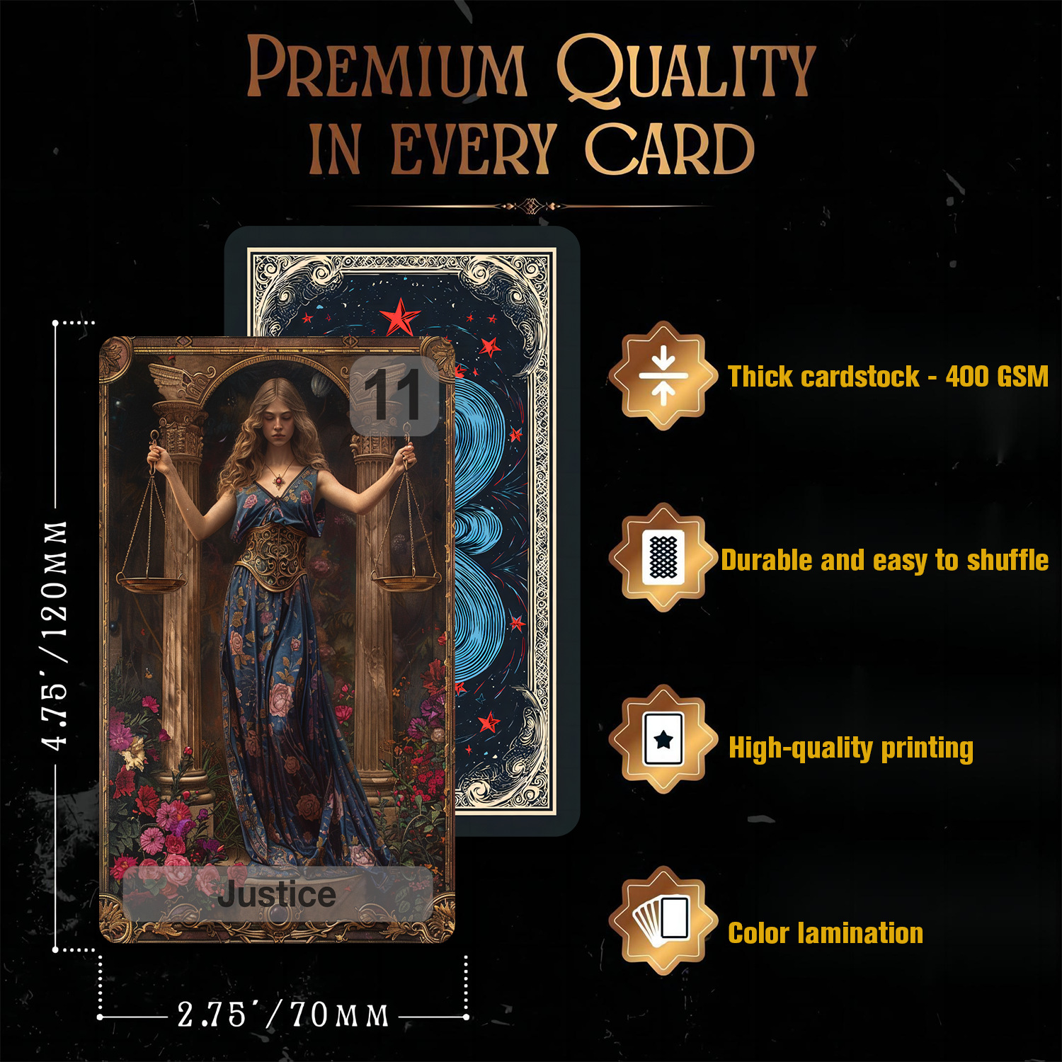 Cross-border Creative Tarot Board Game Cards, Huang Aoshu, New English Version Tarot_voghion.com