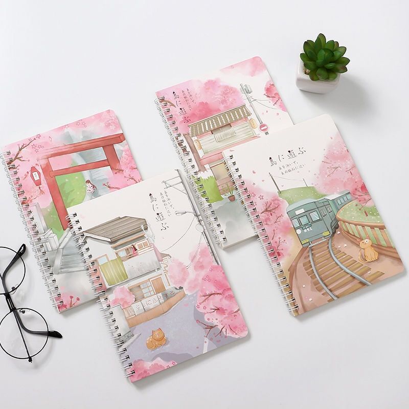 Notebook creativity ins diary A5 The coil lovely Korean Edition fresh student Manufactor Direct selling Cross border