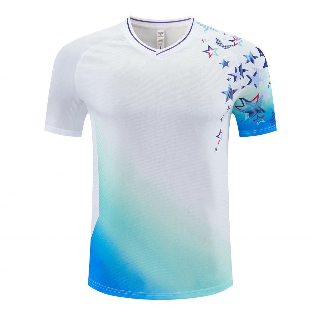 26 nuevas chaquetas de bádminton impresión instantánea de secado rápido transpirable tenis de mesa ropa de tenis de mesa marca de la misma luz