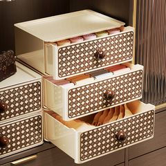 中古风内衣收纳盒家用衣柜内裤袜子分格寝室收纳神器抽屉式整理盒