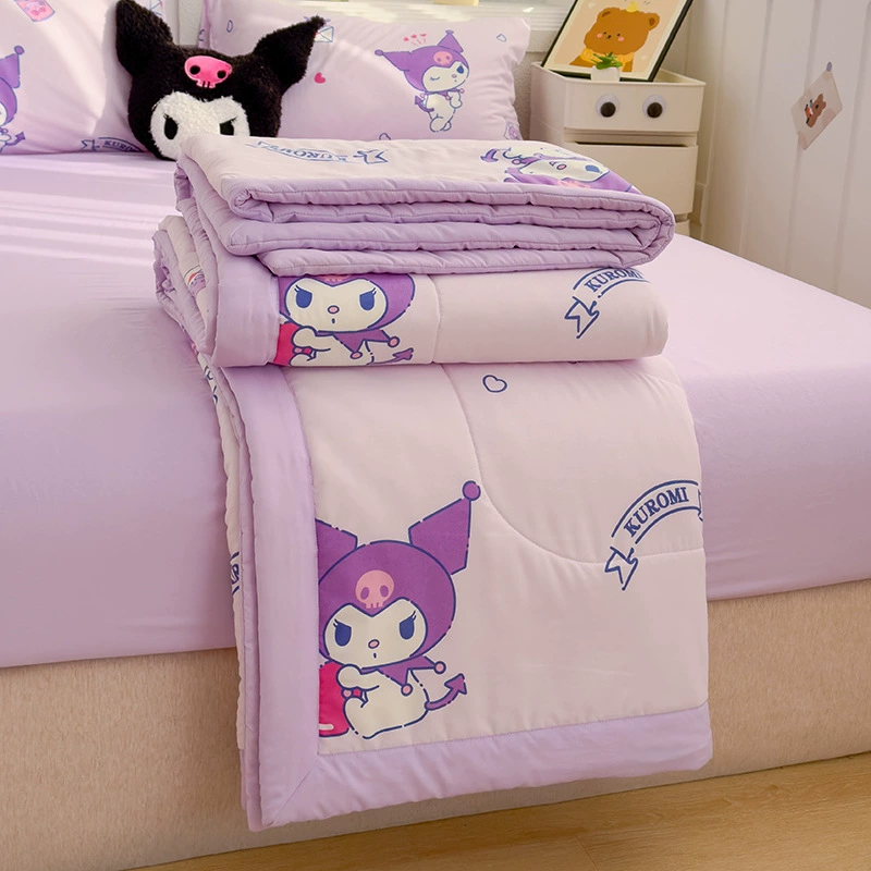 Hello Kitty, летящее хлопковое охлаждающее одеяло