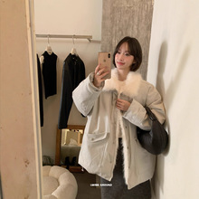 imiss 韩标！双重保暖！高品质大毛领拼接加厚羽绒服（毛领可拆）