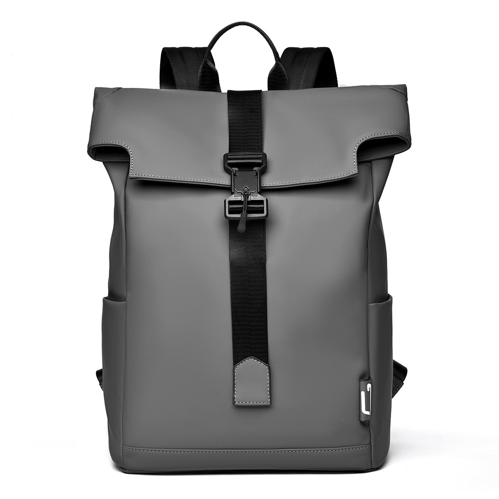 Men's Large Capacity Backpack For Commuting, Laptop Business Casual College Student Backpack, Waterproof Travel Bag For Men_voghion.com