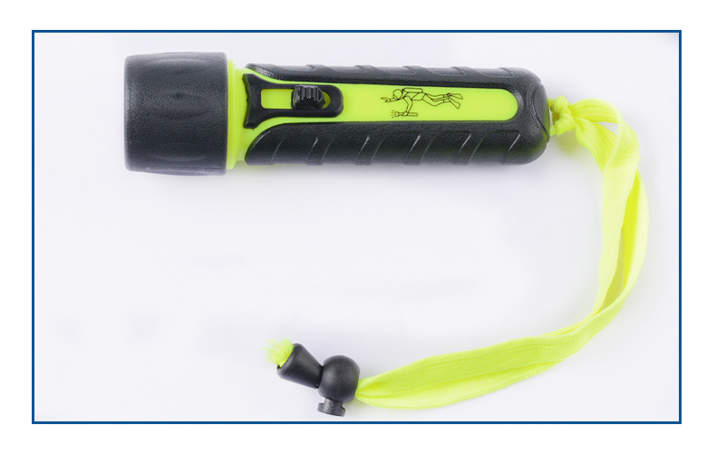 Joan Jingyang JY-502 Professional Diving Flashlight Outdoor Waterproof LED Flashlight Pack No.5 Battery Mini Lamp