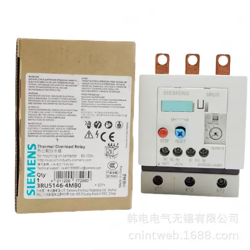 优惠供应 3RU-5146 3RU5146 原厂 正品 苏州西门子 热过载继电器