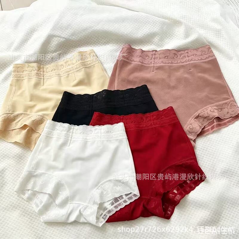 Women's European and American Tummy Control Pants, High-Waisted Body Shaping Underwear, Lace Decoration, Abdominal Control, Hip Lifting, Multi-Occasion Use Women's European and American Tummy Control Pants, High-Waisted Body Shaping Underwear, Lace Decoration, Abdominal Control, Hip Lifting, Multi-Occasion Use