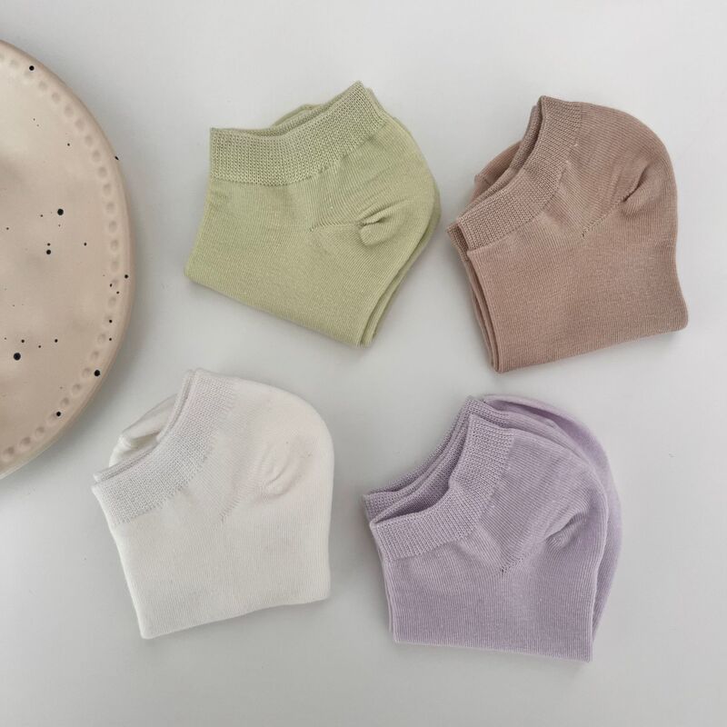 Socks Women's Boat Socks Summer Thin No Dropping Macaron Color Socks Breathable Sweat Absorbing Solid Color Women's Short Cotton Socks Socks Women's Boat Socks Summer Thin No Dropping Macaron Color Socks Breathable Sweat Absorbing Solid Color Women's Short Cotton Socks