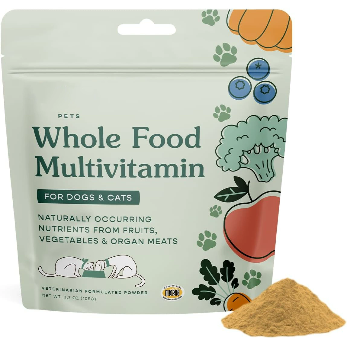 Кросс-бордерный бестселлер среди витаминных добавок для животных: порошковая добавка Vitamins Powder Supplement поддерживает OEM.