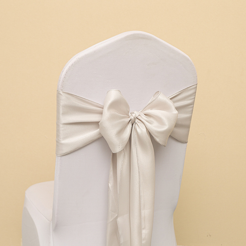 Rope de cuerda, respaldo de silla, lazo de flor, respaldo de silla, decoración de boda, banquete de boda, cinta de hotel, decoración de boda, funda de silla