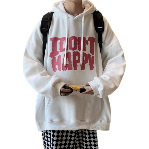 Cape sleeve padded hoodie men's fashion brand Ins autumn and winter men's loose Korean style fashionable versatile outerwear men's spring and autumn hat sweater clothing