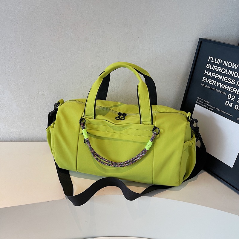 Hombres y mujeres, bolsas de equipaje de moda casual, bolsas de viaje portátiles, simples y versátiles, deportes al aire libre, fitness image 9