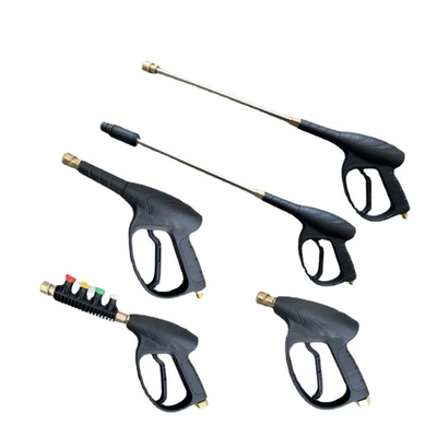 Gun Head Fan-shaped Quick Insert Nozzle, High pressure car wash water gun