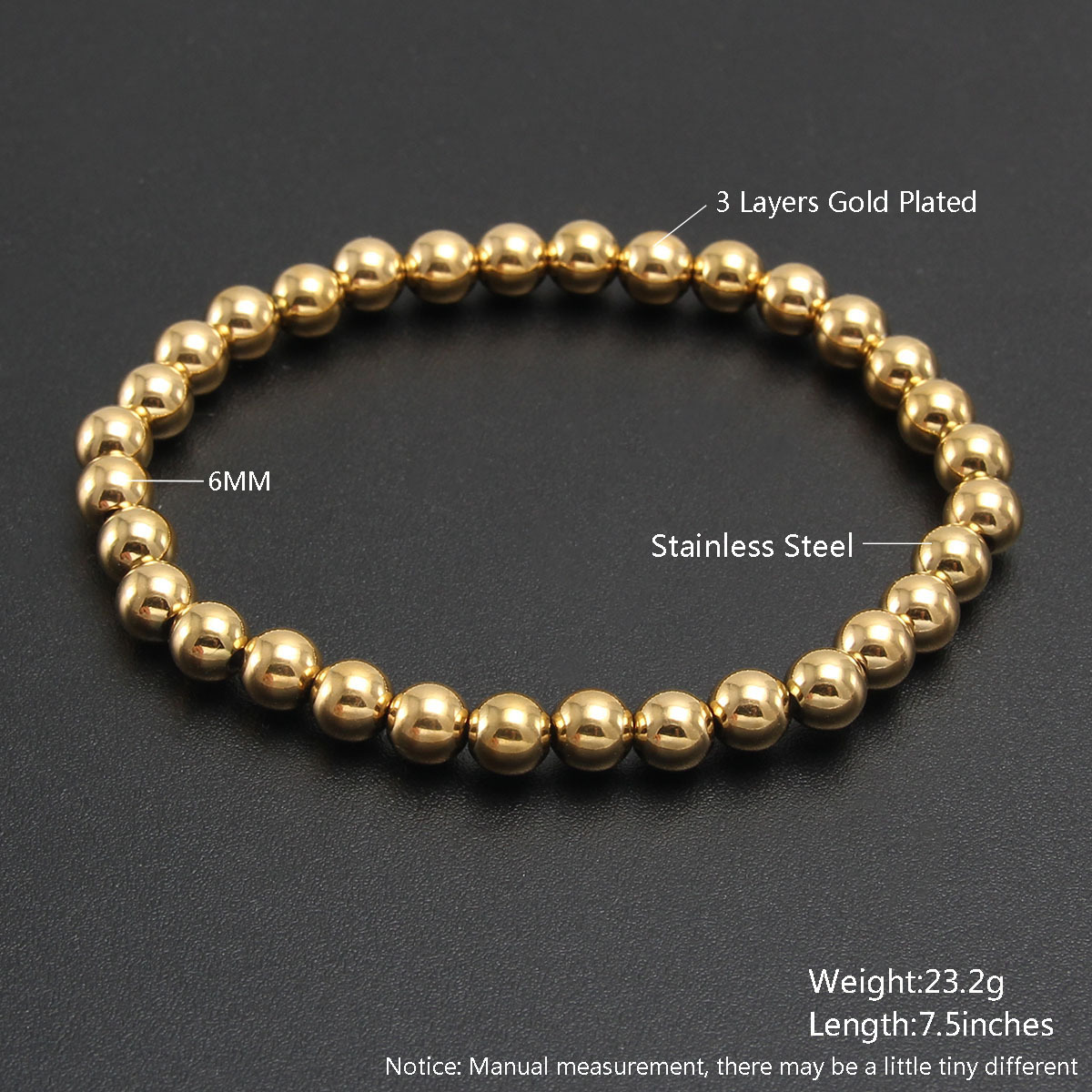 304 Stainless Steel Chain Material Simple Style Geometric 304 Stainless Steel Bracelets In Bulk